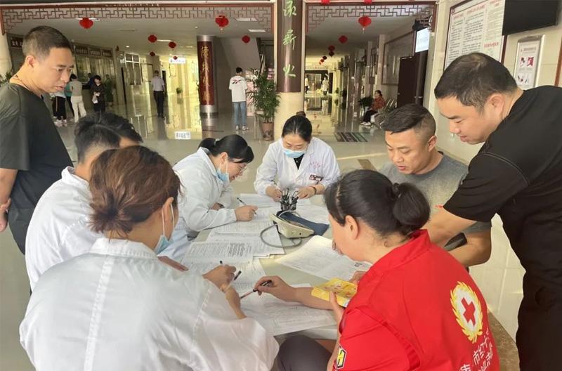 【康溪·国医风采】无偿献血，见证一所有温度的医院！—芦溪县中医院开展无偿献血志愿服务活动